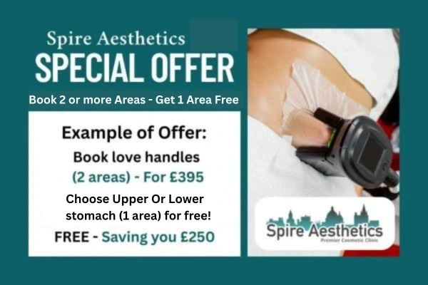 Fat Freezing Promotion Sleaford from Spire Aesthetics - Book Today!