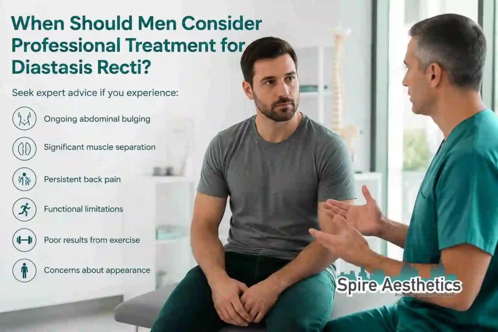 When Should Men Consider Professional Treatment for Diastasis Recti Sleaford?